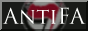 button, ANTINFA over an antifa flag